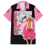 Chemise hawaïenne Doflamingo – One Piece style manga – Maison Otaku
