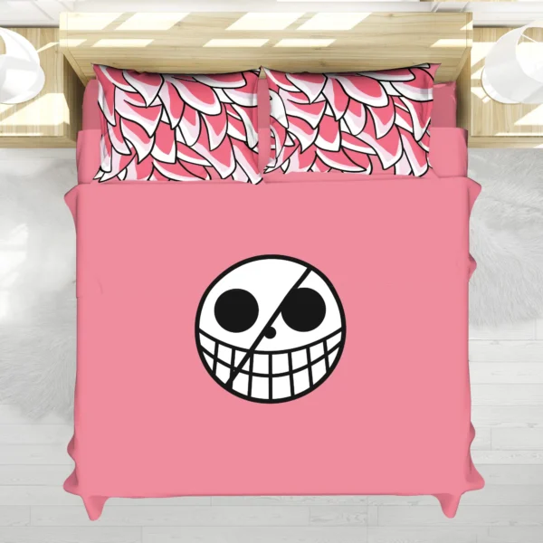 Housse De Couette Motif Doflamingo One Piece Parure de lit Ensemble De Literie