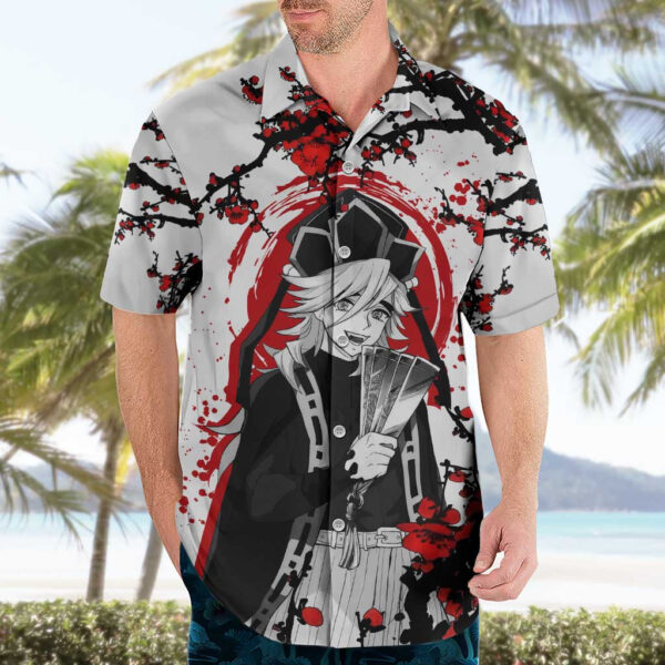 Chemise hawaïenne Dôma – Demon Slayer version japonaise - Maison Otaku – Image 3