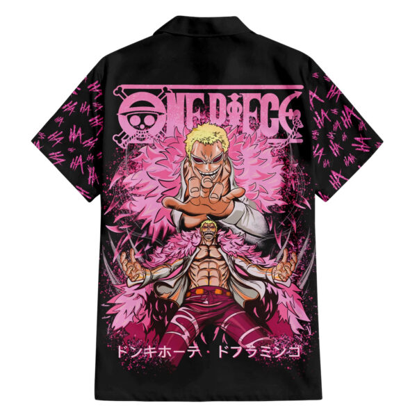 Chemise hawaïenne Donquichotte Doflamingo – One Piece design - Maison Otaku