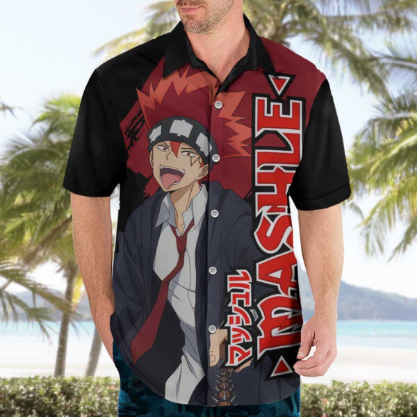 Chemise hawaïenne Dot Barrett – Mashle : Magie et muscles - Maison Otaku – Image 3