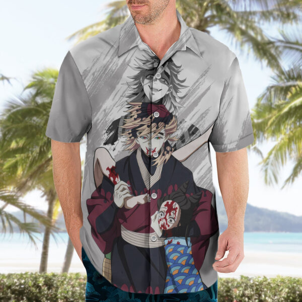 Chemise hawaïenne Dôma – Demon Slayer - Maison Otaku – Image 3