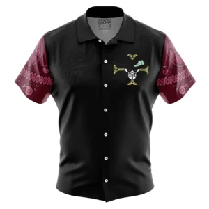 Chemise hawaïenne Dracule Mihawk One Piece - Maison Otaku