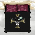 Housse De Couette Dracule Mihawk One Piece Parure de lit Ensemble De Literie