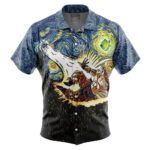 Chemise hawaïenne Dragon Ball Z Nuit étoilée – Maison Otaku