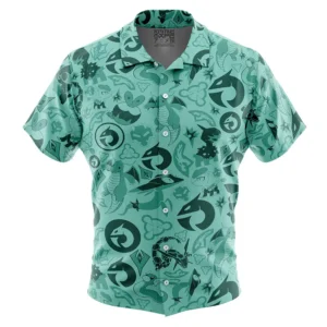 Chemise hawaïenne Type Dragon Pokémon - Maison Otaku
