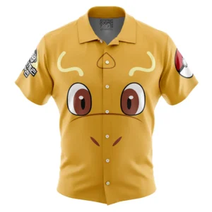 Chemise hawaïenne Visage Dragonite Pokémon - Maison Otaku