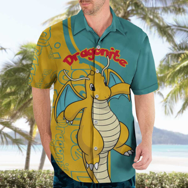 Chemise hawaïenne Dracolosse Pokémon - Maison Otaku – Image 3