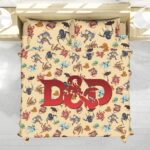 Housse De Couette Donjons et Dragons Parure de lit Ensemble De Literie