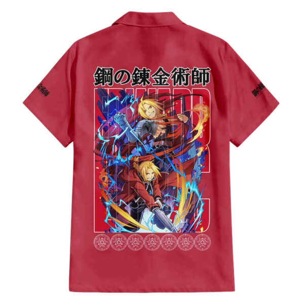Chemise hawaïenne Edward Elric Fullmetal Alchemist - Maison Otaku – Image 2