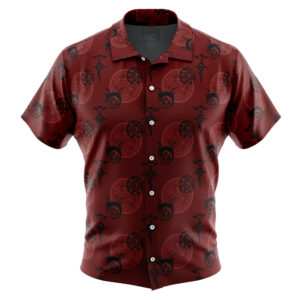 Chemise hawaïenne Edward V1 Fullmetal Alchemist - Maison Otaku