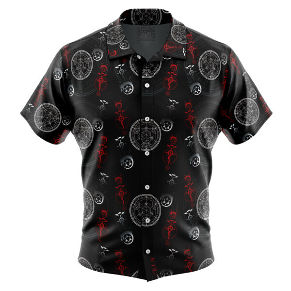 Chemise hawaïenne Edward Elric V1 Fullmetal Alchemist - Maison Otaku