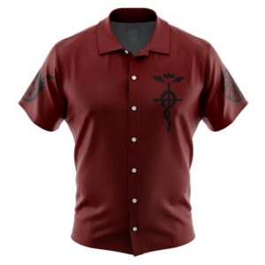 Chemise hawaïenne Edward Fullmetal Alchemist - Maison Otaku