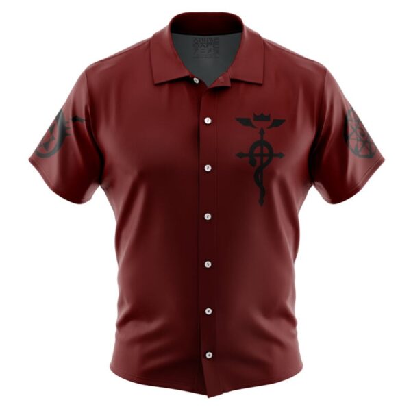Chemise hawaïenne Edward Fullmetal Alchemist - Maison Otaku