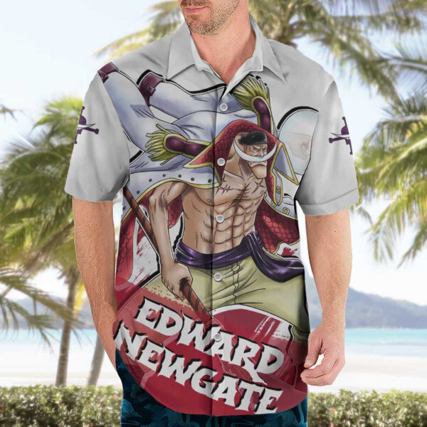 Chemise hawaïenne Edward Newgate One Piece - Maison Otaku – Image 3