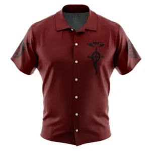 Chemise hawaïenne Edward V2 Fullmetal Alchemist - Maison Otaku