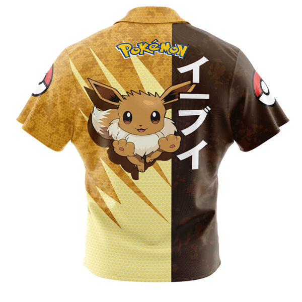 Chemise hawaïenne Attaque Évoli Pokémon - Maison Otaku – Image 2