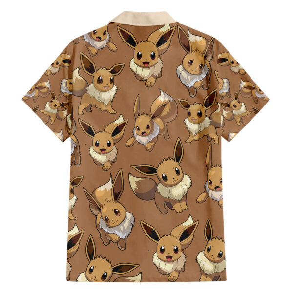Chemise hawaïenne Évoli motif - Maison Otaku – Image 2