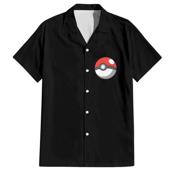 Chemise hawaïenne Évolutions Pokémon - Maison Otaku