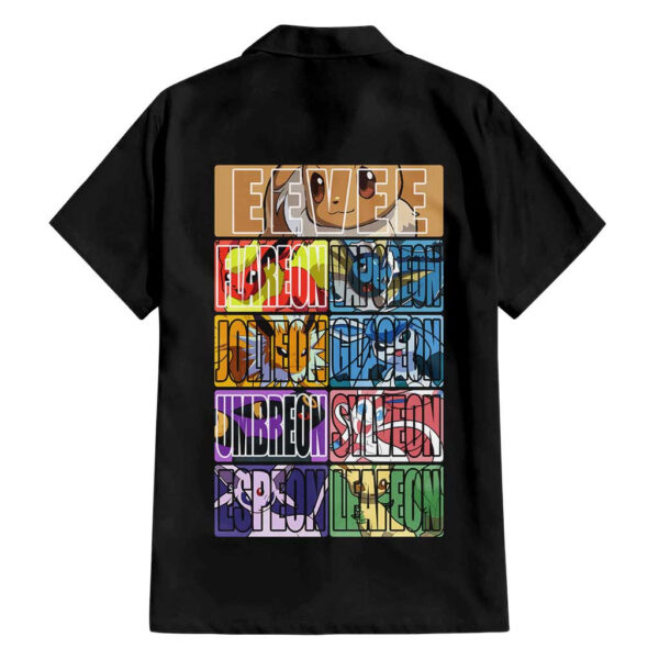Chemise hawaïenne Évolutions Pokémon - Maison Otaku – Image 2