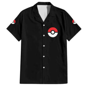 Chemise hawaïenne Évolutions V2 Pokémon - Maison Otaku