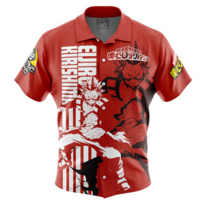 Chemise hawaïenne Eijiro Kirishima (Red Riot) My Hero Academia - Maison Otaku