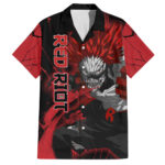 Chemise hawaïenne Red Riot Eijiro Kirishima – Maison Otaku