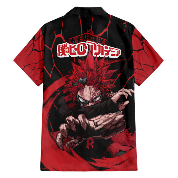 Chemise hawaïenne Red Riot Eijiro Kirishima - Maison Otaku – Image 2