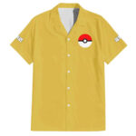 Chemise hawaïenne Pokémon type Électrik – Maison Otaku