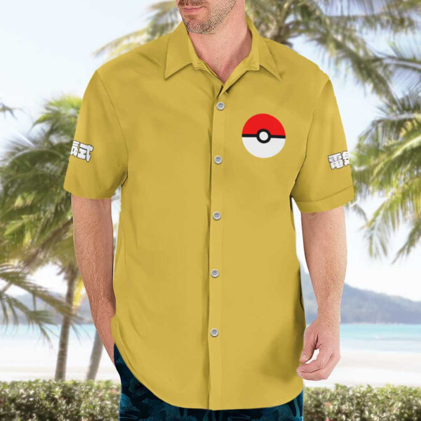 Chemise hawaïenne Pokémon type Électrik - Maison Otaku – Image 3