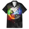 Chemise hawaïenne Magic: The Gathering éléments - Maison Otaku