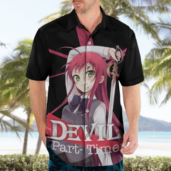 Chemise hawaïenne Emi Yusa The Devil is a Part-Timer! - Maison Otaku – Image 3