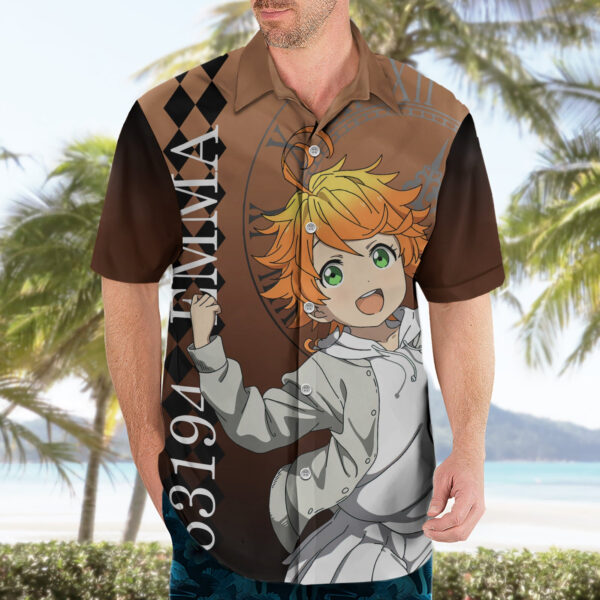 Chemise hawaïenne Emma The Promised Neverland - Maison Otaku – Image 3
