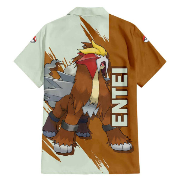Chemise hawaïenne Entei Pokémon - Maison Otaku – Image 2