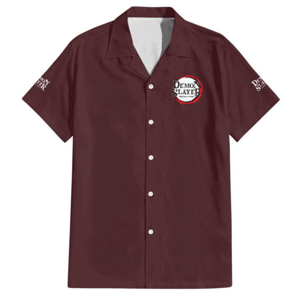 Chemise hawaïenne Arc Quartier des Plaisirs Demon Slayer - Maison Otaku