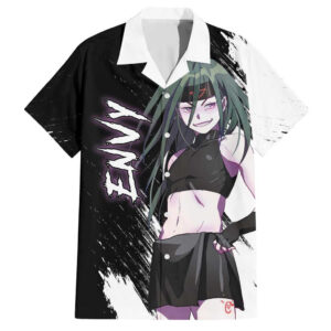 Chemise hawaïenne Envy Fullmetal Alchemist - Maison Otaku