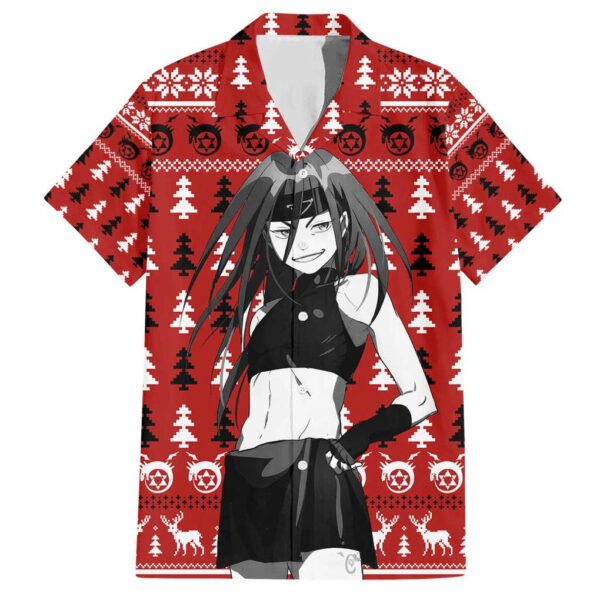 Chemise hawaïenne Envy Fullmetal Alchemist Noël - Maison Otaku