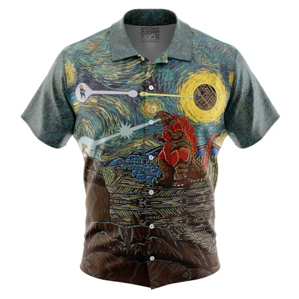 Chemise hawaïenne Bataille épique Dragon Ball Z - Maison Otaku