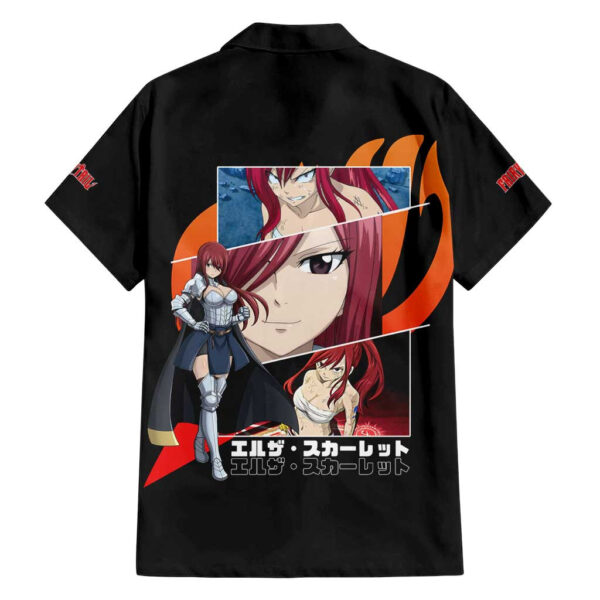 Chemise hawaïenne Erza Scarlet Fairy Tail - Maison Otaku – Image 2
