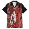 Chemise hawaïenne Erza Scarlet Fairy Tail style manga - Maison Otaku