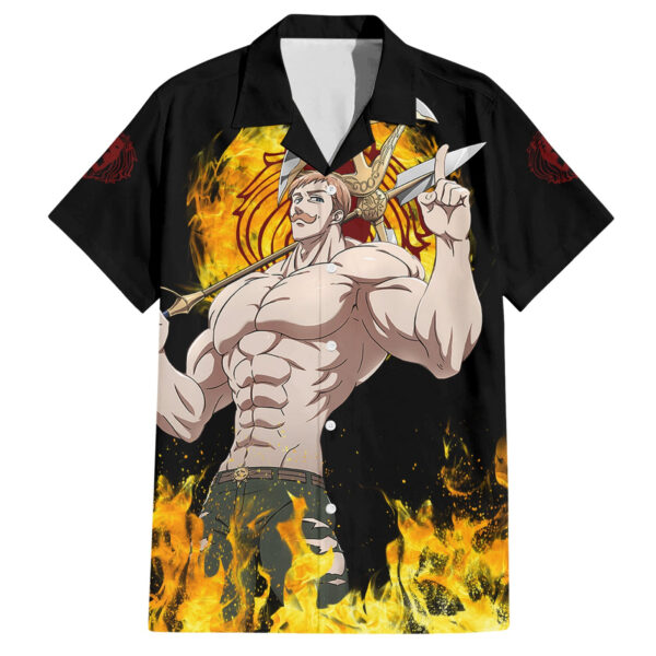 Chemise hawaïenne Escanor Seven Deadly Sins - Maison Otaku