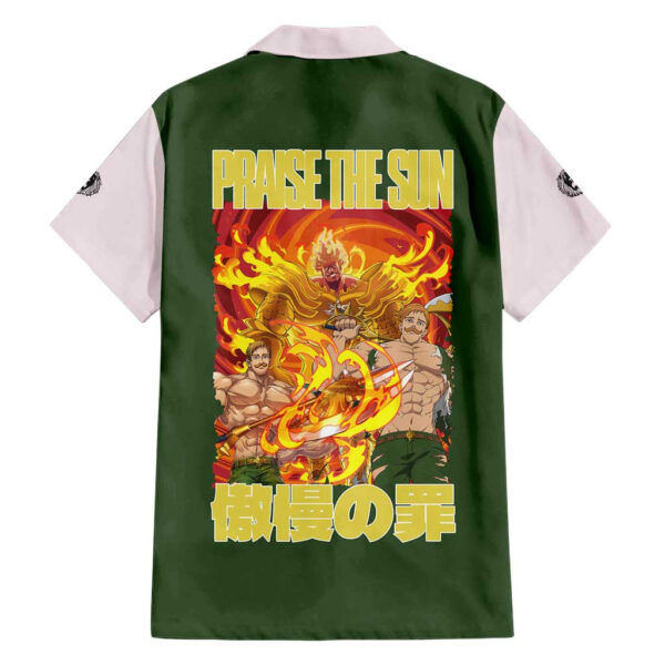 Chemise hawaïenne Escanor Seven Deadly Sins - Maison Otaku – Image 2