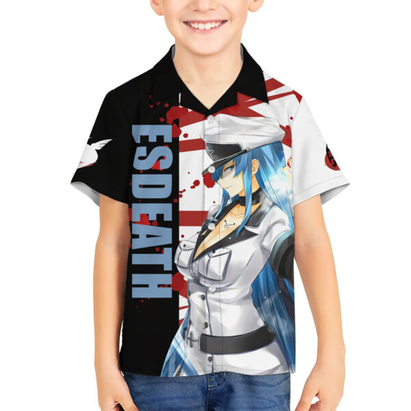 Chemise hawaïenne Esdeath Akame ga Kill - Maison Otaku – Image 3