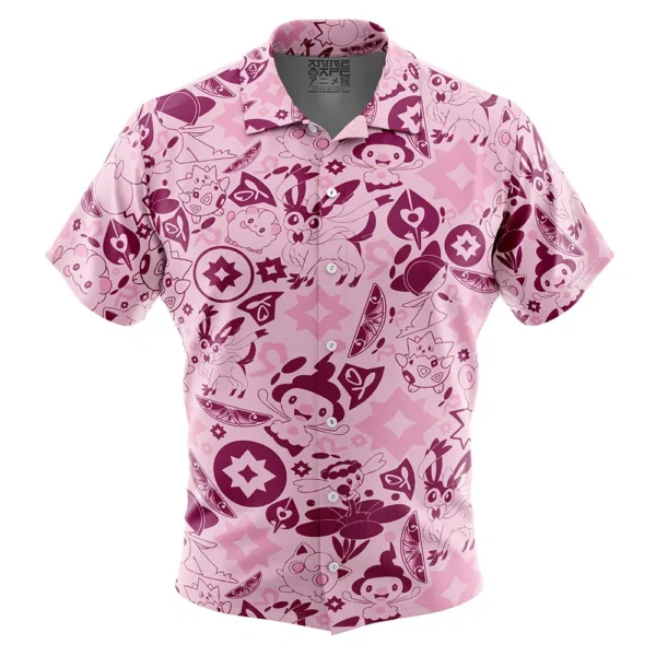 Chemise hawaïenne Pokémon Type Fée - Maison Otaku