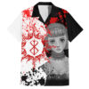Chemise hawaïenne Farnese de Vandimion Berserk style sanglant - Maison Otaku