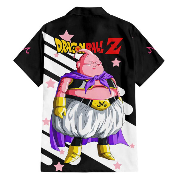 Chemise hawaïenne Buu Gros Dragon Ball style animé - Maison Otaku – Image 2