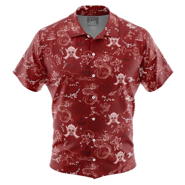 Chemise hawaïenne Nation du Feu Avatar - Maison Otaku