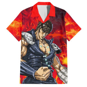 Chemise hawaïenne Hokuto no Ken - Maison Otaku