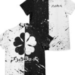 Chemise hawaïenne Trèfle à cinq feuilles – Maison Otaku