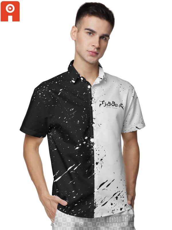 Chemise hawaïenne Trèfle à cinq feuilles - Maison Otaku – Image 3
